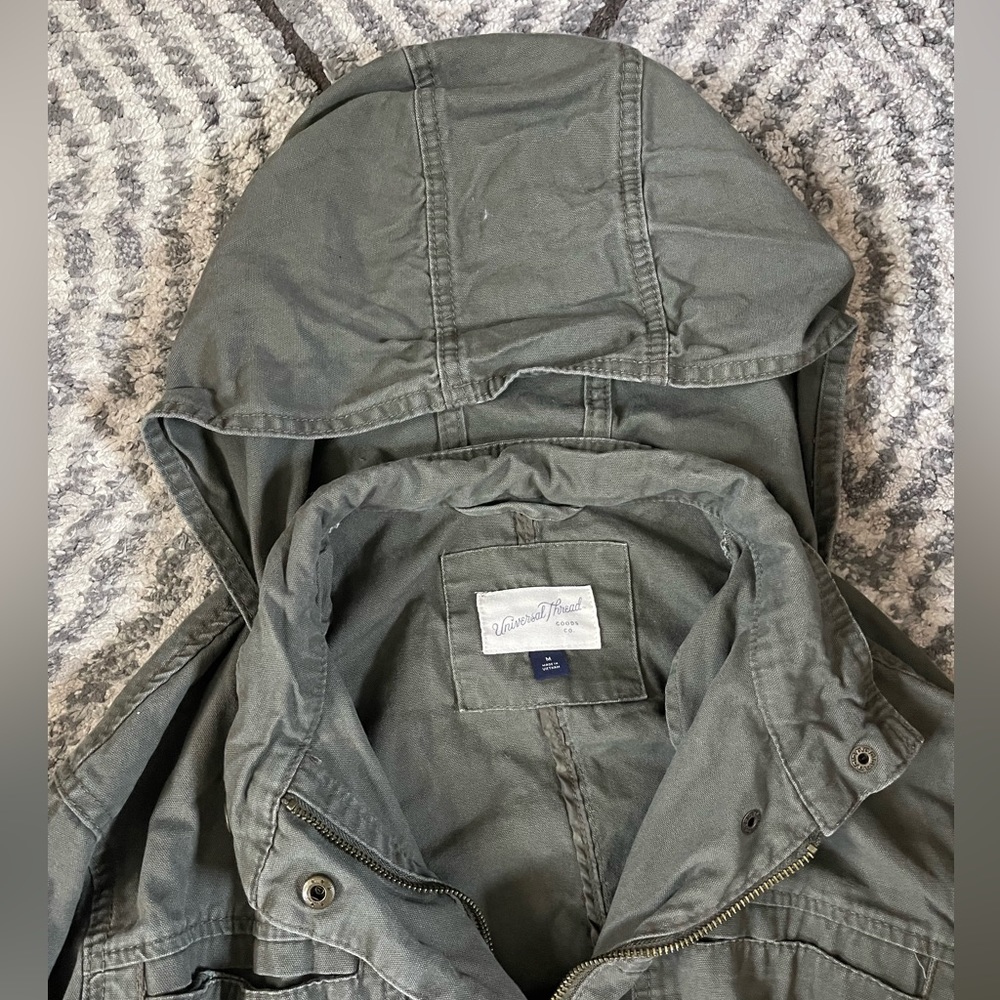 Universal Threads Medium Woman’s Cargo Jacket - image 5